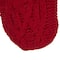 Glitzhome&#xAE; 22&#x22; Knitted Red Christmas Stockings, 2ct.
